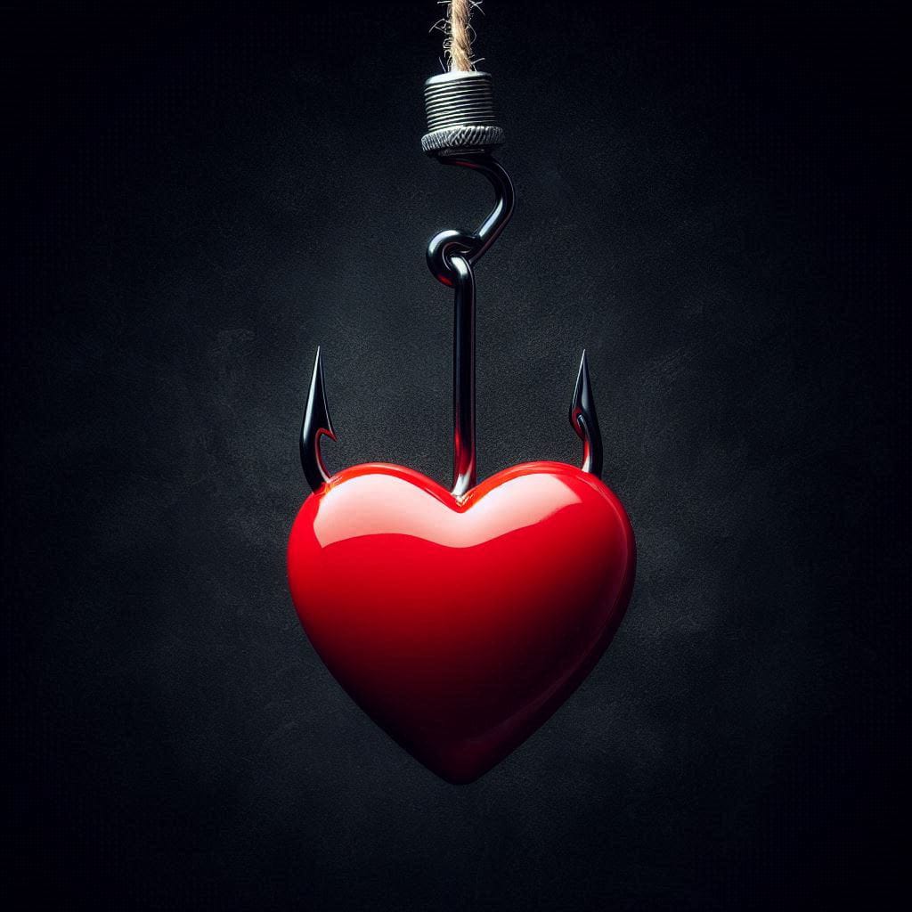 Titelbild des Heart on a Hook von Screw Romance